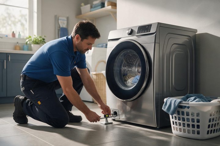 Samsung Washer Shakes or Walks During Spin: Load, Leveling, and Suspension Clues