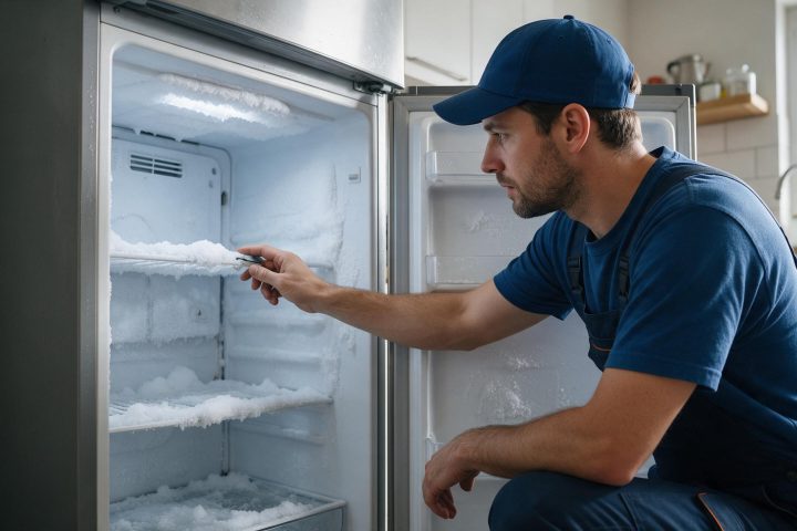 Samsung Refrigerator Frost on the Back Wall: Door-Air Leak or Defrost Problem?