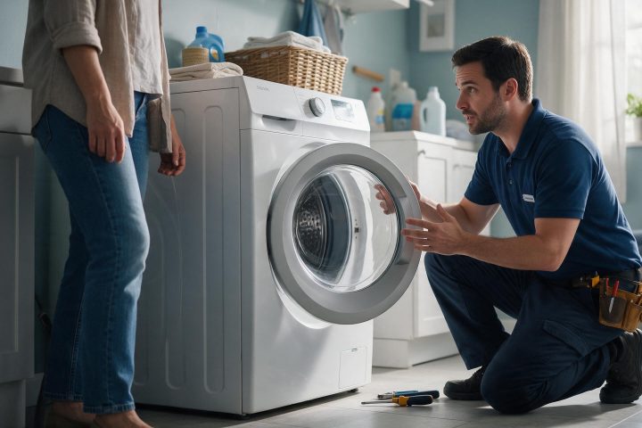 Samsung Washer Door Won’t Unlock After a Cycle: Water Level Comes Before the Lock